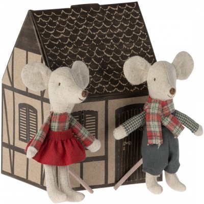 Maileg Myší dvojčátka v domečku – Zboží Mobilmania