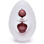 Artcristal Bohemia Broušené těžítko - dekor 08 Barva: Vínová, Výška: 7 cm – Hledejceny.cz
