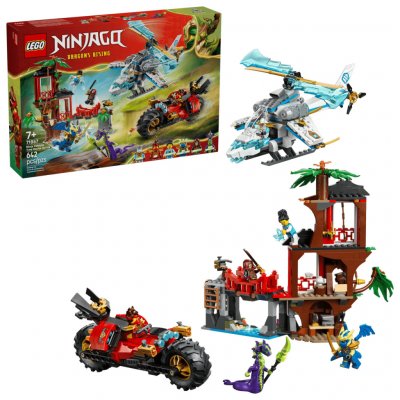LEGO® NINJAGO® 71857 Souboj nindža vozidel a domek na stromě – Hledejceny.cz