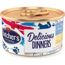 Butcher's Cat Class.Delic.Dinners tuňák ryby 85 g
