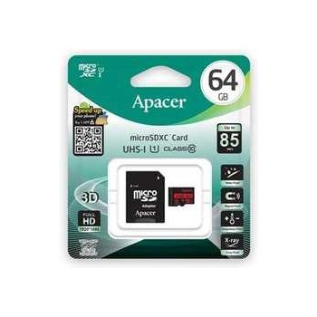 Apacer microSDXC 64 GB UHS-I U1 AP64GMCSX10U5-R