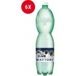 Mattoni Black s příchutí černých plodů jemně perlivá 6 x 1,5 l – Hledejceny.cz