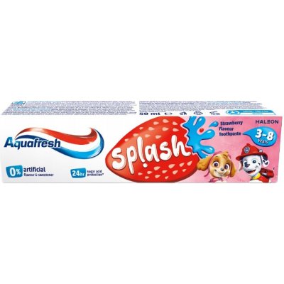 Aquafresh Splash pro děti od 3 do 8 let 50 ml