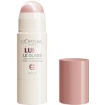 Jednotlivý rozjasňovač v tyčince L'Oréal Lumi Le Glass růžový Pink Balle 7 g – Sleviste.cz