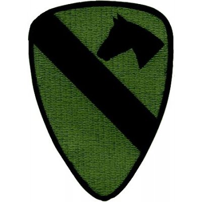 Made In USA Nášivka 1ST CAVALRY velká polní – Hledejceny.cz