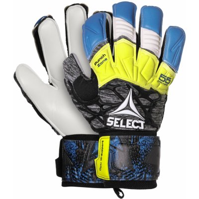 Select Goalkeeper gloves 77 Super Grip modro žlutá – Zbozi.Blesk.cz