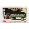 Model MiniArt German Tractor D8506 with Trailer 2x camo 38038 1:35