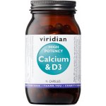 Viridian High Potency Calcium & D3 90 kapslí – Hledejceny.cz
