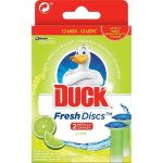 Duck Fresh Discs čistič WC Limetka náhradní náplň 2 x 36 ml – Zboží Dáma
