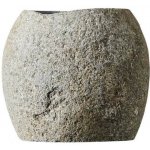 Muubs Pohárek na kartáček VALLEY 10 x 10 cm šedý – Sleviste.cz