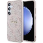 Guess PU Leather 4G Colored Ring MagSafe Samsung Galaxy S24 Pink – Zboží Živě