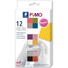 Modelovací hmota FIMO soft sada 12 barev 25 g FASHION