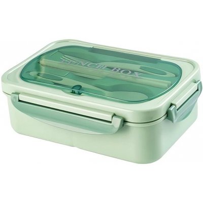 Verk 07270 Svačinový box s příborem 1000 ml zelený – Sleviste.cz