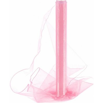 Organza 40 cm/10y růžová – Hledejceny.cz