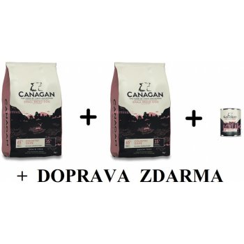 Canagan Small Breed Zvěřina 2 x 6 kg