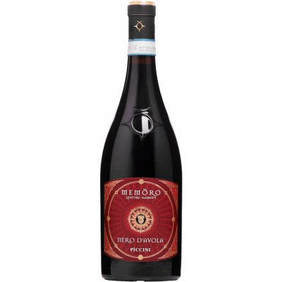 Piccini Memoro Quattro Elementi Nero d’Avola 13,5% 0,75 l (holá láhev) – Hledejceny.cz
