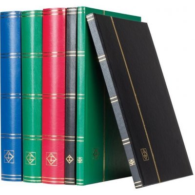 Leuchtturm Zásobník na poštovní známky BASIC A4 Počet stran a barva: 64 - červená – Zboží Živě