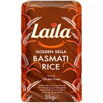 Laila Foods Zlatá Sella Basmati rýže 5 kg – Sleviste.cz
