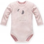 Body dlouhý rukáv Pinokio Wild Animals Elephant Pink – Hledejceny.cz