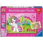 Ravensburger Filly Butterfly 2 x 12 dílků – Hledejceny.cz