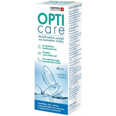 Cemio Opti care multifunkční roztok na kontaktní čočky 380 ml – Hledejceny.cz