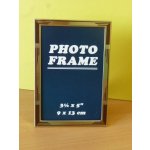Rámeček MATY 02, alu 9 x 13 cm, zlatý s potiskem – Zboží Živě