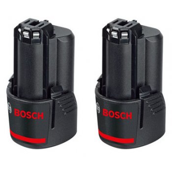 Bosch 2x GBA 12V 3,0Ah Li-ion 1.600.A00.X7D