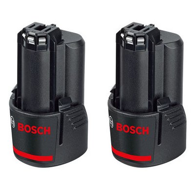 Bosch 2x GBA 12V 3,0Ah Li-ion 1.600.A00.X7D – Hledejceny.cz