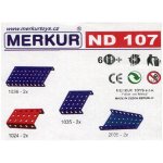 Merkur ND 107 Desky zkosené a zahnuté 8ks – Zboží Živě