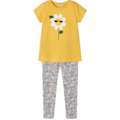 Mayoral dívčí set tričko a legíny slunečnice KR žlutá – Zboží Mobilmania