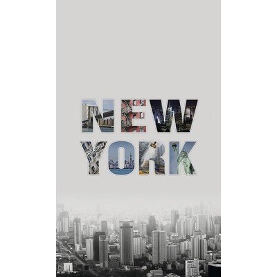 Fotozáclona AGdesign neprůhledná, New York 140 x 245 cm – Hledejceny.cz