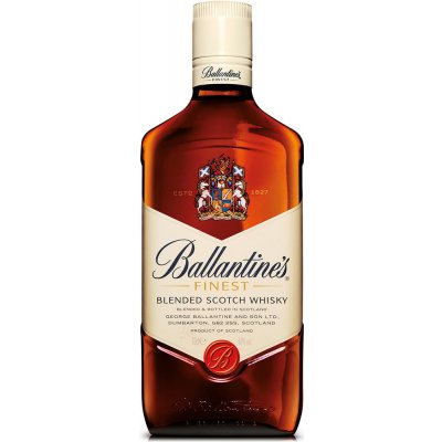 Ballantine’s Finest plech 40% 0,7 l (holá láhev) – Zboží Mobilmania