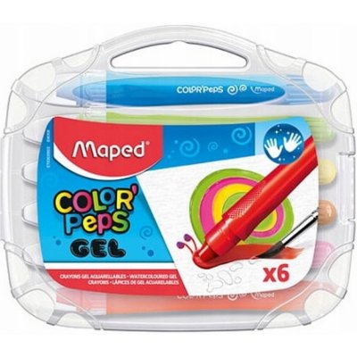 Maped Gelové pastely Color’Peps Gel 6 barev – Sleviste.cz