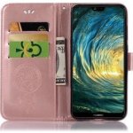 Pouzdro Wallet PU kožené Huawei P20 - černé – Zboží Mobilmania