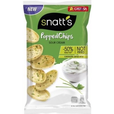 SNATT´S chipsy zakysaná smetana cibulka 75 g