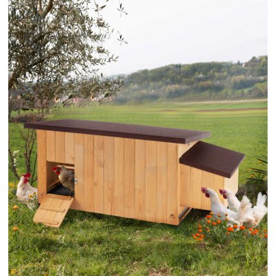 Ferplast kurník Kocca 120 163,5 x 72 x 77 cm – Sleviste.cz