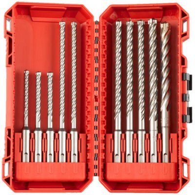 MILWAUKEE Sada vrtáků SDS+ 5-12mm MX4 10 – Zboží Mobilmania
