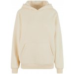 Build Your Brand Hebká dámská mikina přes hlavu Fluffy Světle písková – Zboží Mobilmania