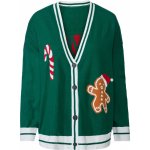 esmara Dámský vánoční kardigan zelená – Zboží Mobilmania