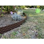 Covernit Covergarden Rattan Obrubník 20 x 240 cm hnědá 1 ks – Zboží Mobilmania