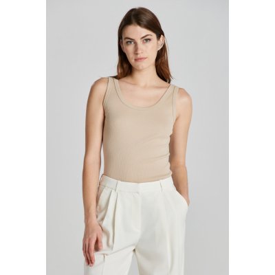 Gant SLIM RIBBED TANK žlutá – Zbozi.Blesk.cz