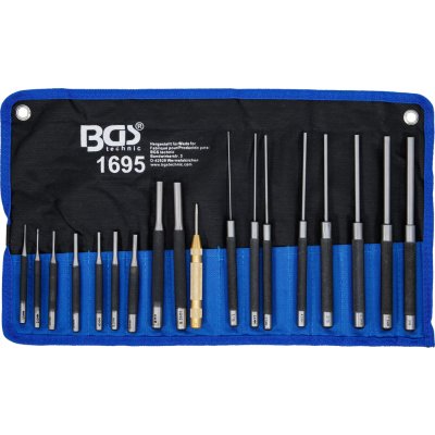 Vyrážeče 1,5 ÷ 9,5 mm BGS101695 Sada 18 dílů – Zbozi.Blesk.cz