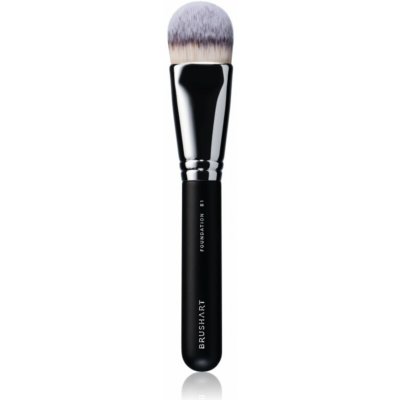 BrushArt Professional B1 Flat foundation brush štětec na tekutý make-up B1 1 ks – Zboží Mobilmania