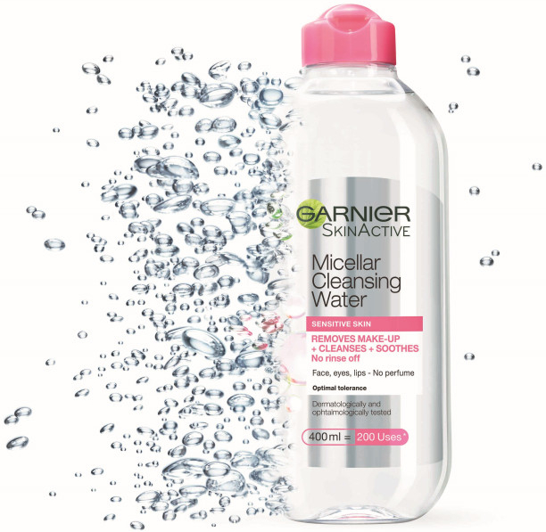 Garnier Skin Naturals 3v1 micelární voda pro citlivou plet 200 ml od 120 Kč  - Heureka.cz