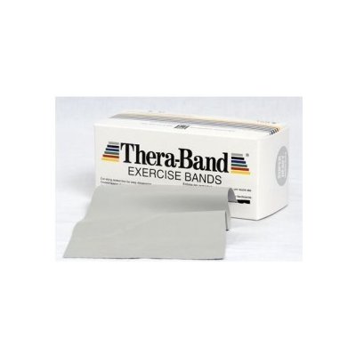 Theraband Thera-Band, stříbrná, super silná zátěž, 5,5 m – Zboží Dáma