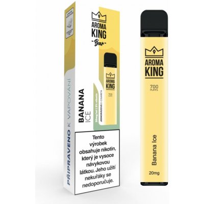 Aroma King Classic Banana Ice 20 mg 700 potáhnutí – Zboží Mobilmania