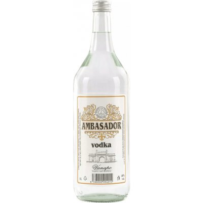 Ambasador Vodka 40% 1 l (holá láhev) – Hledejceny.cz