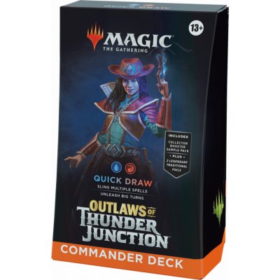 Wizards of the Coast Magic The Gathering Outlaws of Thunder Junction Quick Draw Commander Deck – Zboží Mobilmania