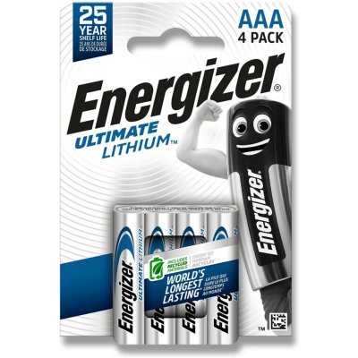Energizer Ultimate Lithium AAA 4 ks EL001 – Zboží Živě