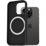 AlzaGuard Silicone Case Compatible with Magsafe iPhone 15 Pro černé – Zboží Mobilmania